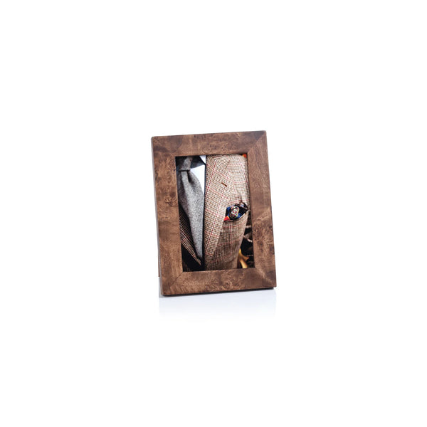 Rosso Burl Wood 4x6 Frame