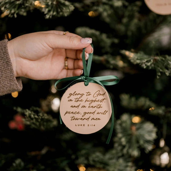 Glory To God Ornament