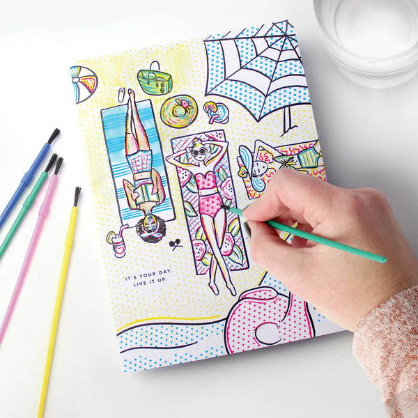 It's Your Day Paint with Water Card