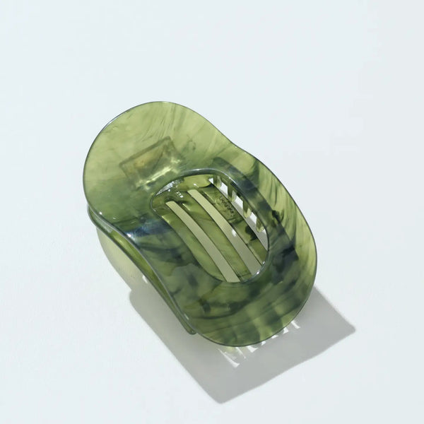 Oval Flat Lay Claw Clip