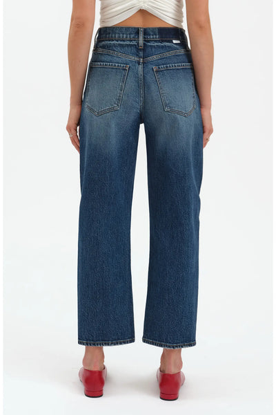 Westward High Rise Barrel Ankle: Authentic