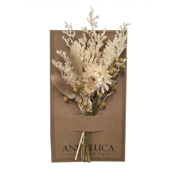 Lacey Floral Ivory Mini Bouquet