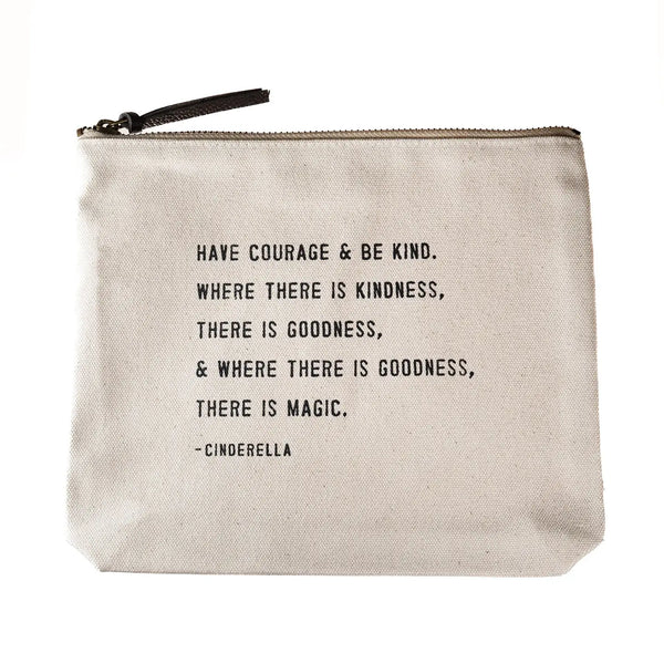 Sugarboo Canvas Zipper Pouches