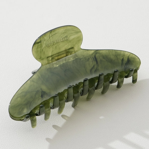 Jade Green Claw Clips