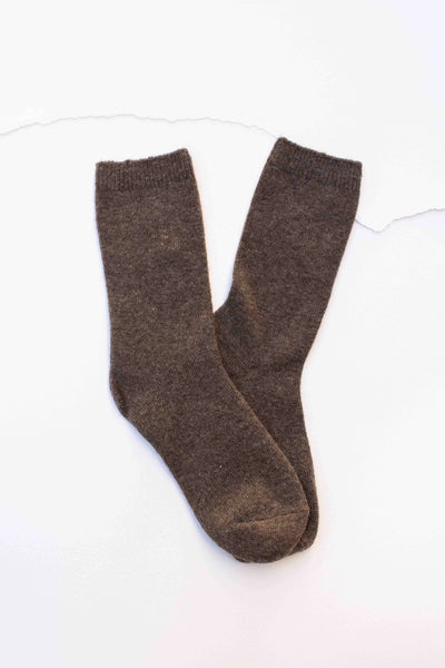 Wool Cashmere Blend Socks