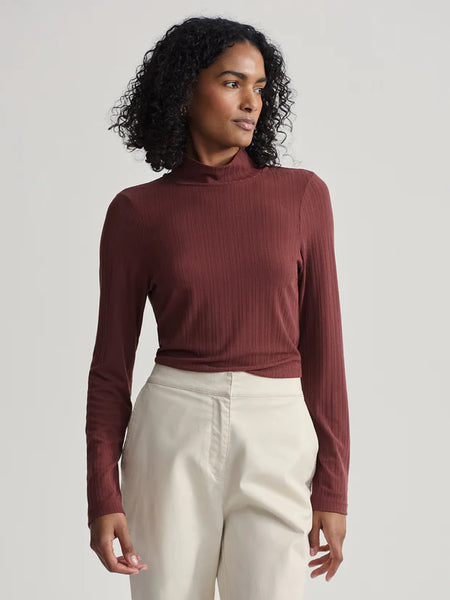 Astrid Long Sleeve Mock Neck