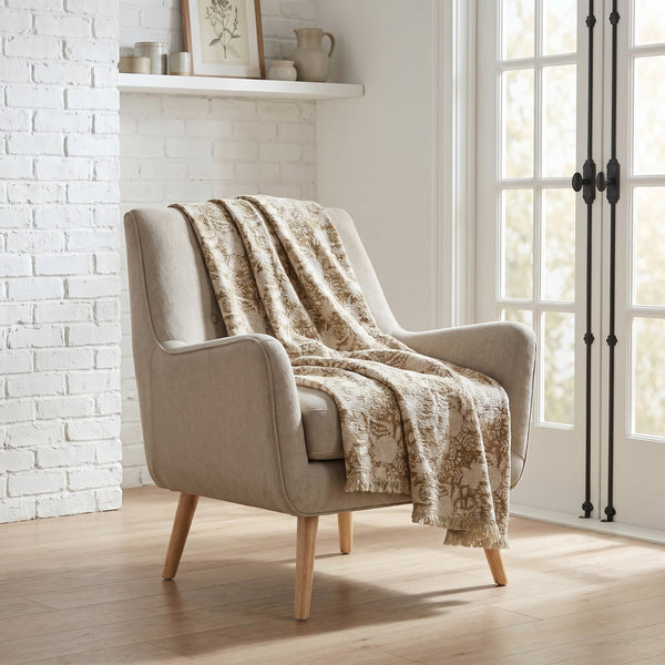 Block Printed Throw