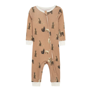 Alpaca Zipper Pajama