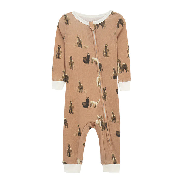 Alpaca Zipper Pajama