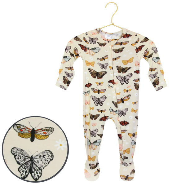 Amelia Zipper Footie