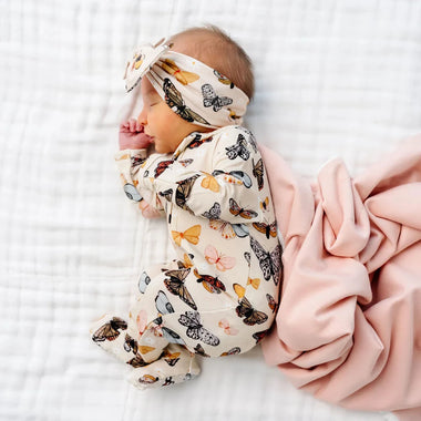 Amelia Zipper Footie