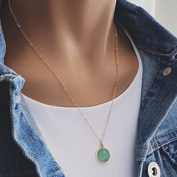 Amazonite Round Necklace