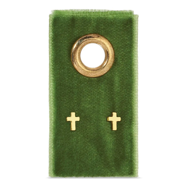 Simple Cross Studs