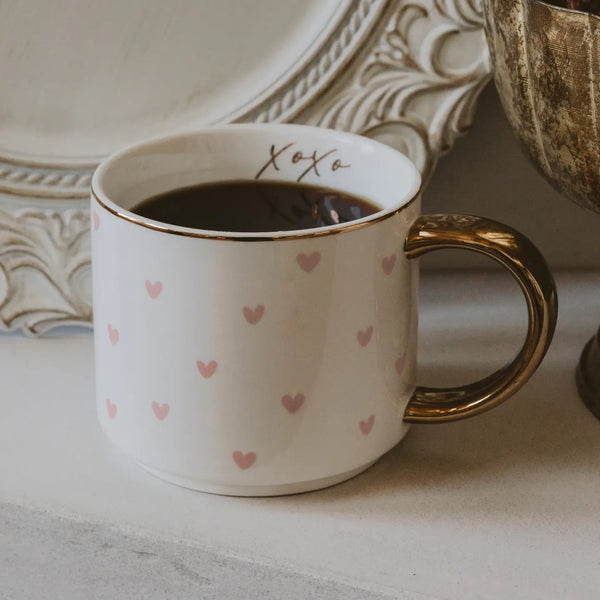 All Over Hearts Mug