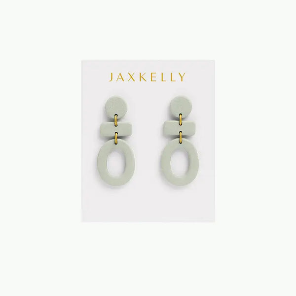 Three Tier Clay Sage Earrings