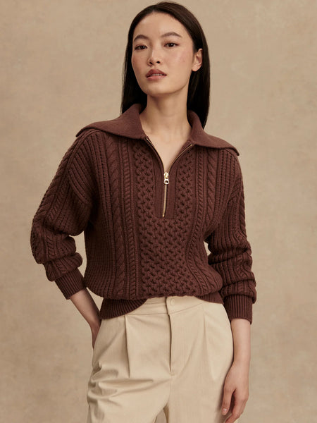 Camello Cable Half Zip