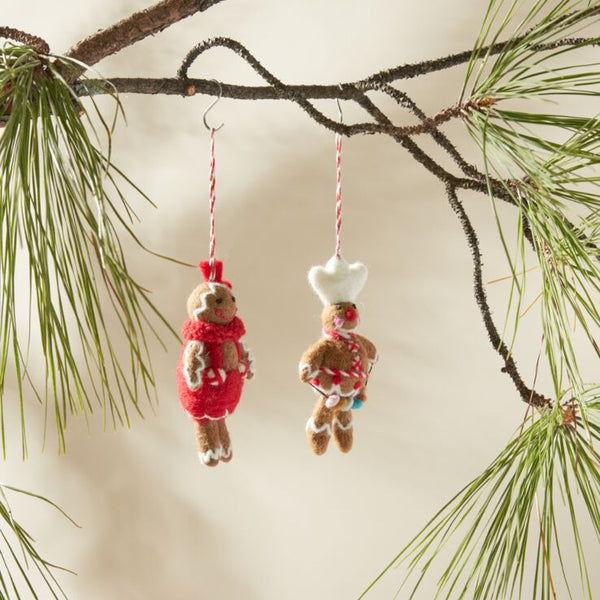 Gingerbread Baker Ornaments