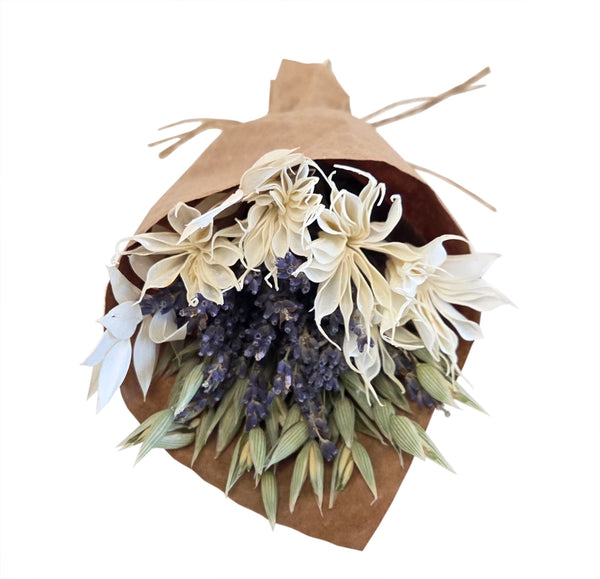 Lavender + Ivory Mini Bouquet