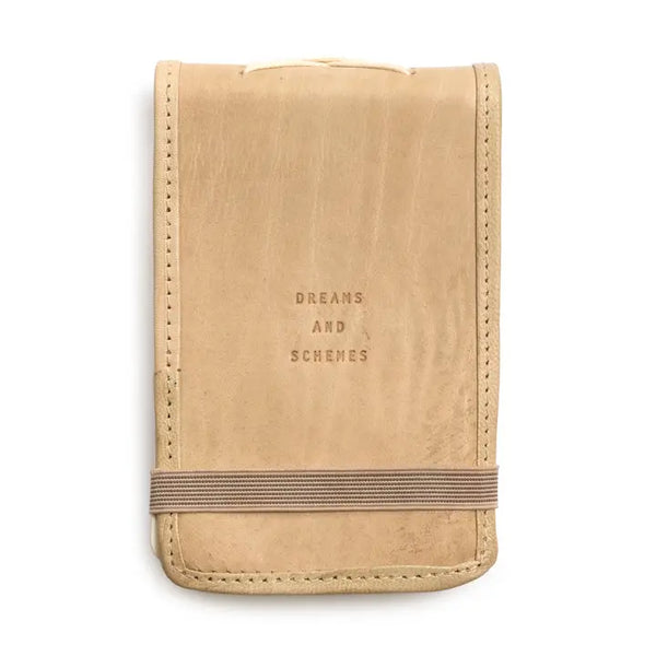 Mini Dreams & Schemes Leather Journal