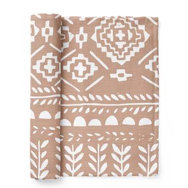 Muslin Swaddle: Maple Tapestry