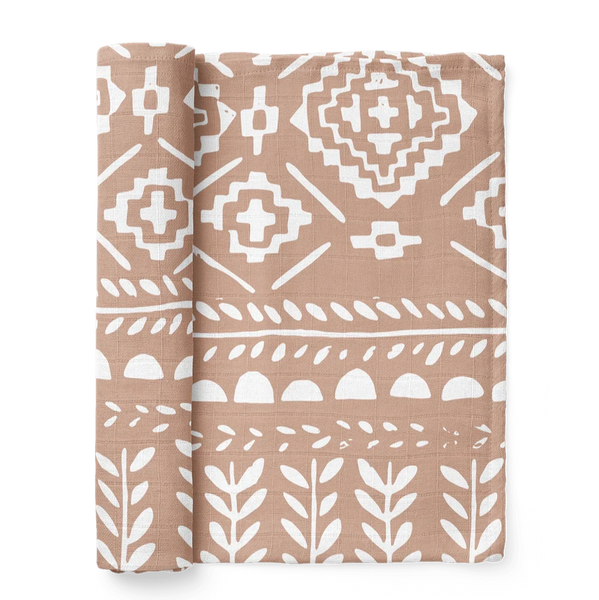 Muslin Swaddle: Maple Tapestry