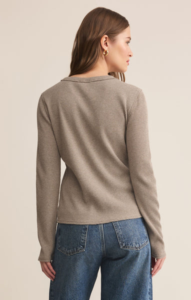 Arlet Mini Thermal Top: Smoked Heather
