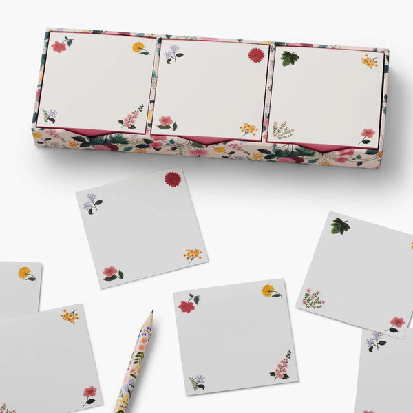 Dahlia Mini Notepad Trio