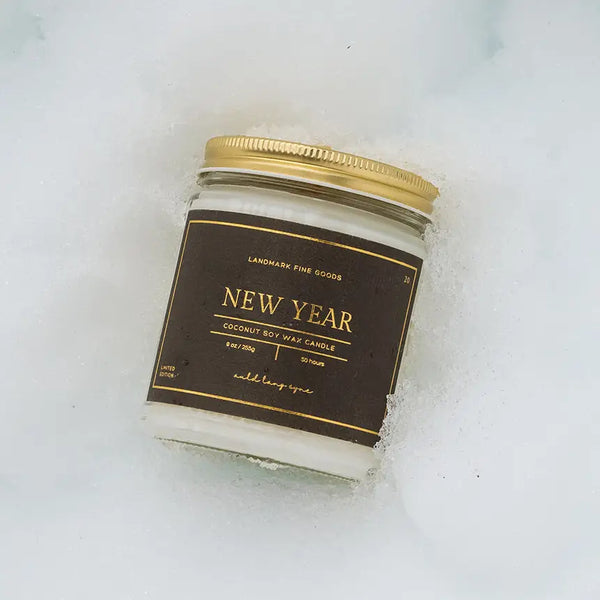 New Year Candle