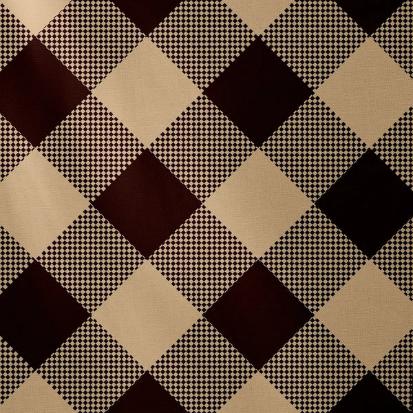 Chestnut Plaid Tablecloth: 60" x 90"