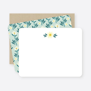 Daisy Flat Note Card Set