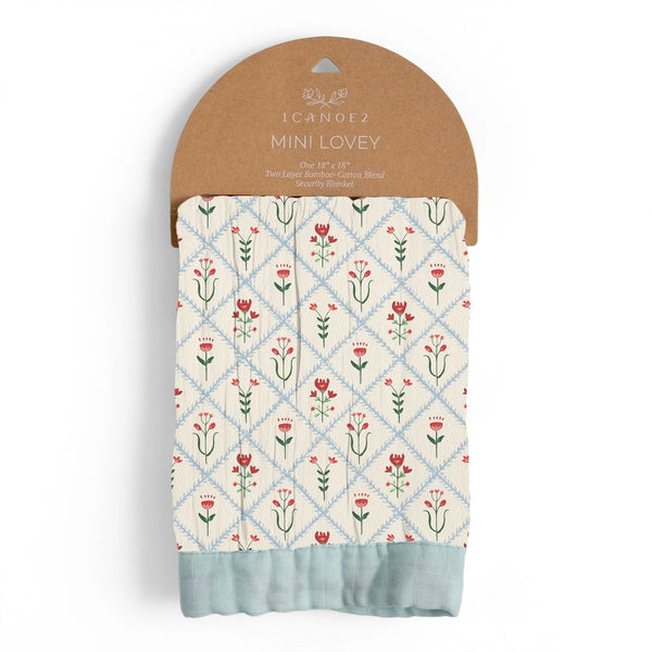 Folk Floral Mini Lovey