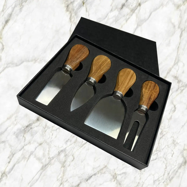 Acacia Wood Cheese Knives