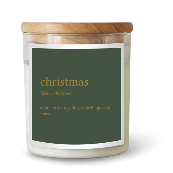 Christmas Definition Large Candle
