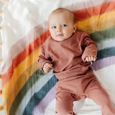 Rainbow Connection Swaddle