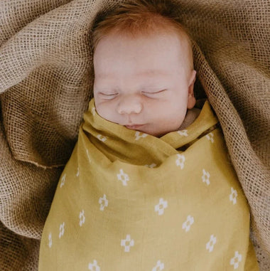 Muslin Swaddle: Boho Square
