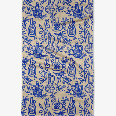 Mediterranean Pour Tea Towel