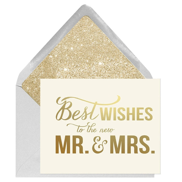 Best Wishes Mr. and Mrs.