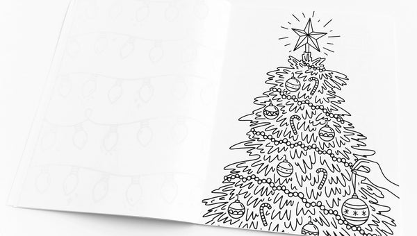 Home For The Holidays Coloring Book