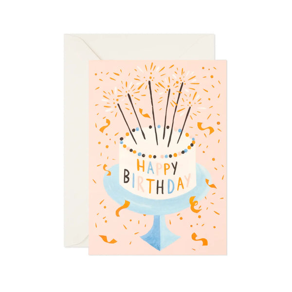 Birthday Cake Sparkler