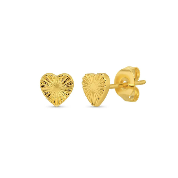Heart Burst Studs