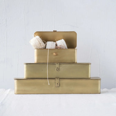 Decorative Brass Boxes