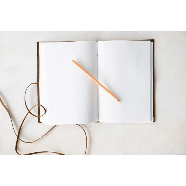 Leather Embossed Tree Journal