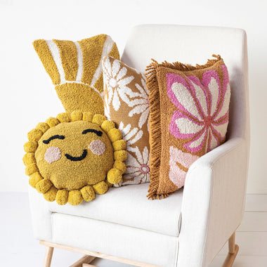 Tufted Sun Pillow
