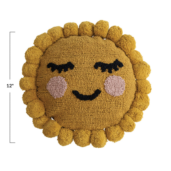 Tufted Sun Pillow