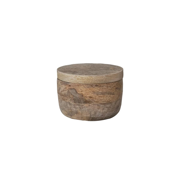 Mango Wood Salt Cellar