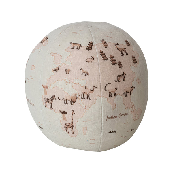 Animals Around the Globe Pillow