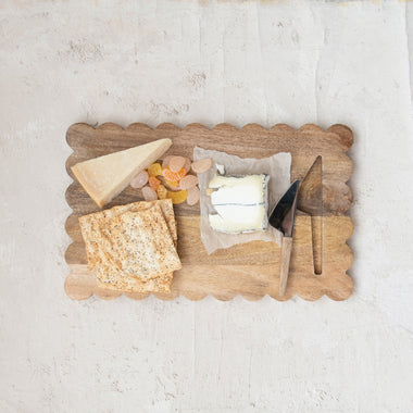 Scalloped Edge Cheese Board