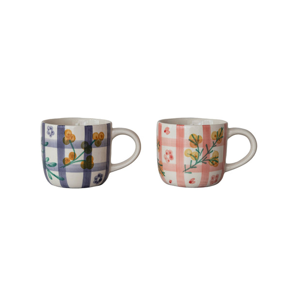 Spring Grid Mugs