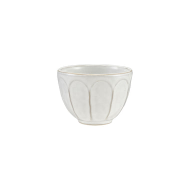 White Stoneware Bowl