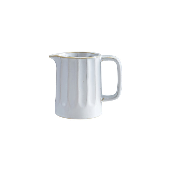 Ribbed Creamer Pitcher